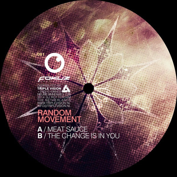 Random Movement : Meat Sauce / The Change Is In You (12", EP)