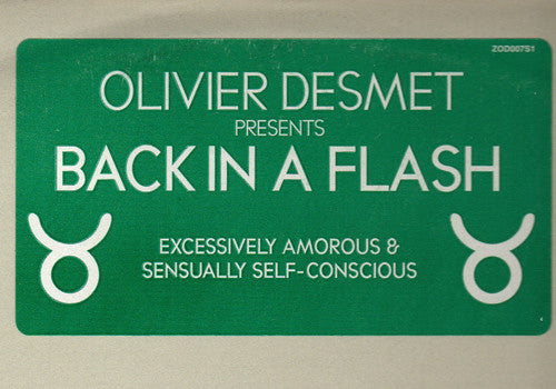 Olivier Desmet : Back In A Flash EP (12", EP)