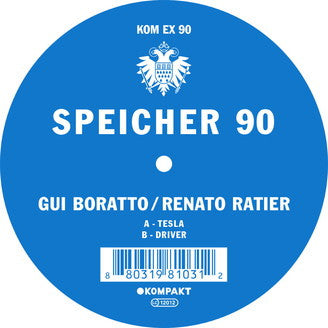 Gui Boratto / Renato Ratier : Speicher 90 (12", EP)
