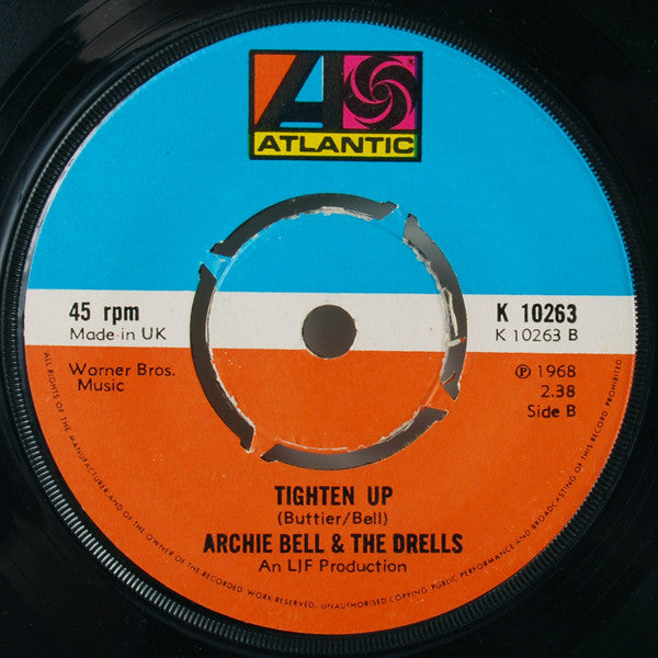 Archie Bell & The Drells : (There's Gonna Be) A Showdown / Tighten Up (7", Single, RE)