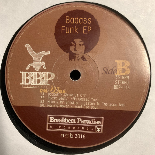 Various : Badass Funk EP (12", EP)