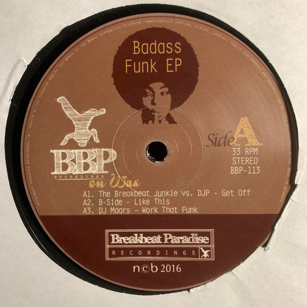 Various : Badass Funk EP (12", EP)