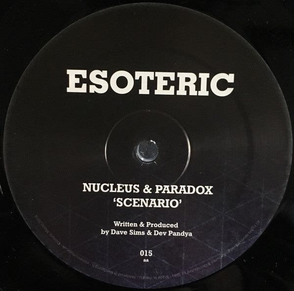 Nucleus & Paradox : Videoman / Scenario (12")