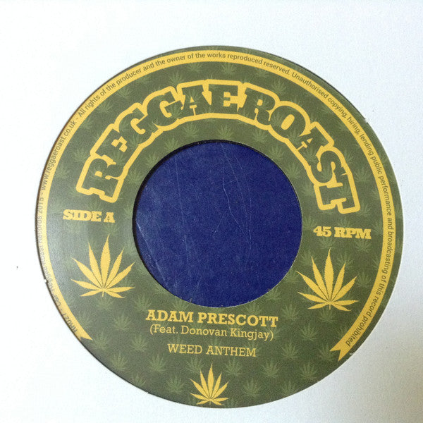 Adam Prescott Feat. Donovan King Jay : Weed Anthem (7")