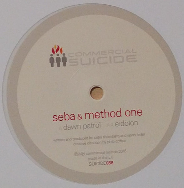 Seba & Method One : Dawn Patrol / Eidolon (12", Whi)