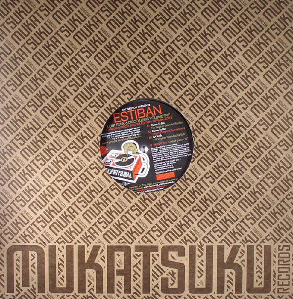 Nik Weston Presents Estiban Lindsay : Lost Funk & Disco Gems Volume Five - Canadian Disco Boogie Edition: Official Edits (12", Ltd, RM, 180)
