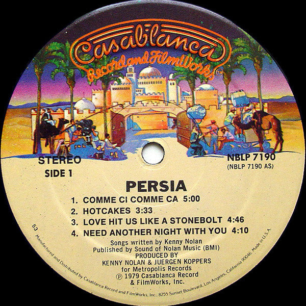 Persia : Persia (LP, Album)