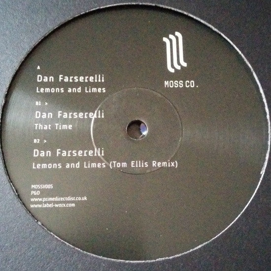 Dan Farserelli : Lemons and Limes  (12")