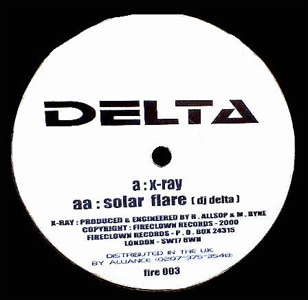 Delta & Format : X-Ray / Solar Flare (12")