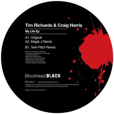 Tim Richards & Craig Harris (2) : My Life EP (12", EP)