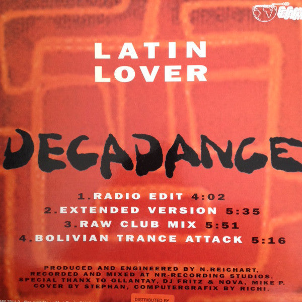 Decadance : Latin Lover (12")