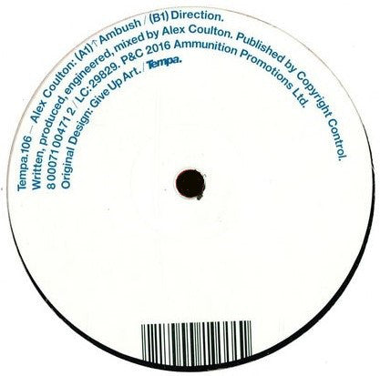 Alex Coulton : Ambush / Direction (12")