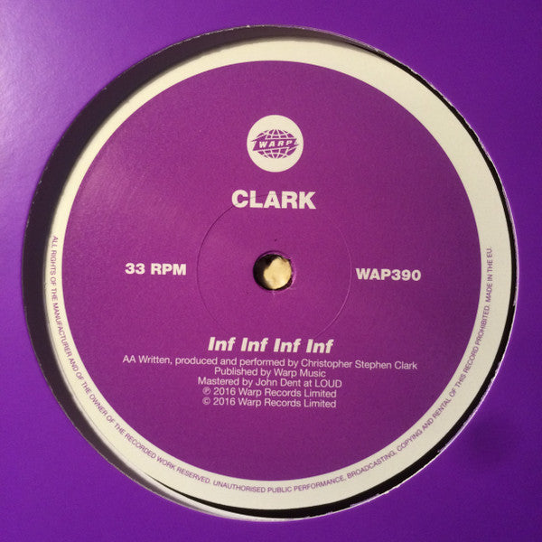 Mark Pritchard / Bibio / Chris Clark : A Badman Sound / Heath Town / Inf Inf Inf Inf (12", Ltd)