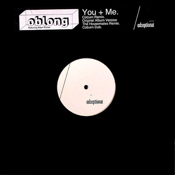 Oblong : You + Me (12")