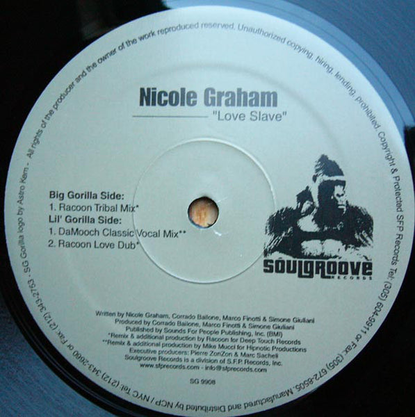 Nicole Graham : Love Slave (12")