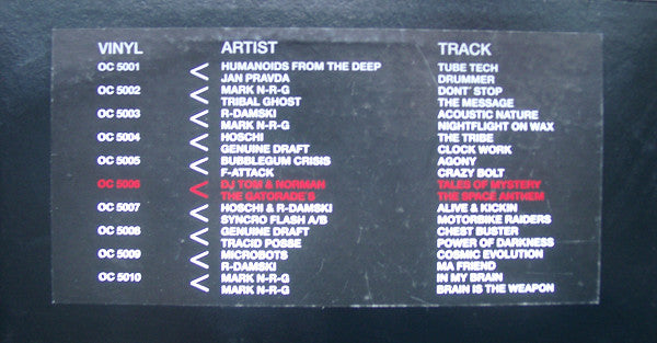 DJ Tom & Norman / The Gatorade's : Tales Of Mystery / The Space Anthem (12", Comp)