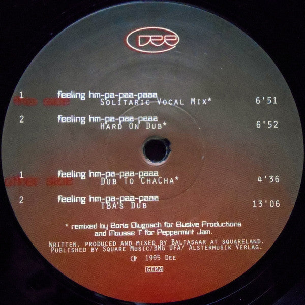 Dee : Feeling Hm-Pa-Paa-Paaa (12")