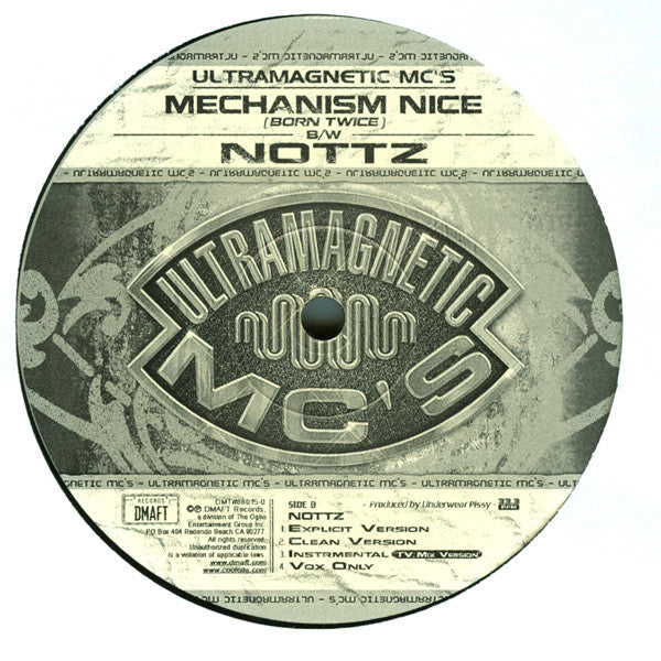 Ultramagnetic MC's : Mechanism Nice (Born Twice) / Nottz (12")