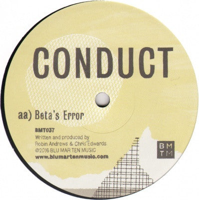 Conduct : Bat Country / Beta's Error  (12")