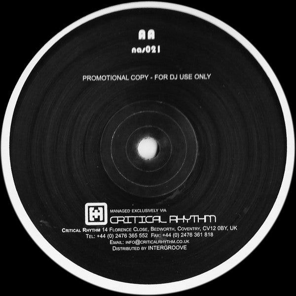 Spector : Narcotic Fuel (12", Promo)