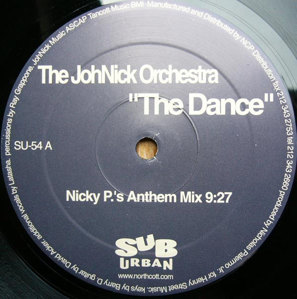 The JohNick Orchestra : The Dance (12")