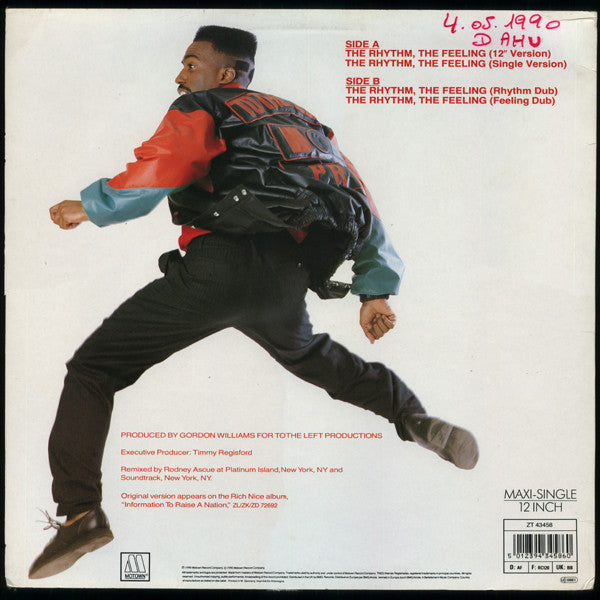 Rich Nice : The Rhythm, The Feeling (12")