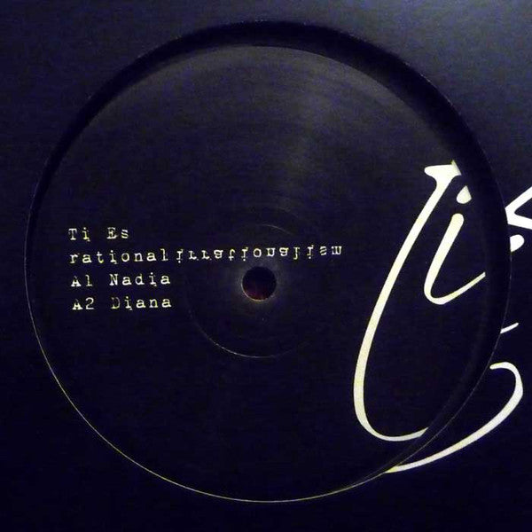 Ti Es : Rational Irrationalism EP (12", EP, Ltd)