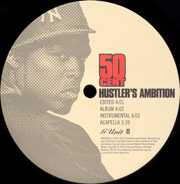 50 Cent : Window Shopper / Hustler's Ambition (12")