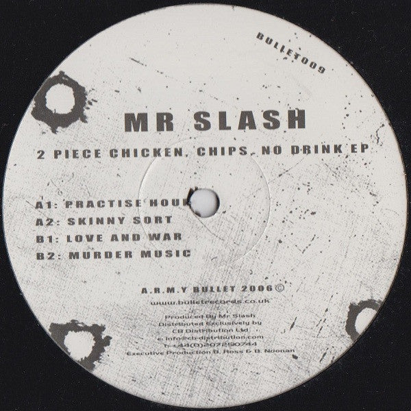 Mr. Slash : 2 Piece Chicken, Chips, No Drink EP (12", EP)
