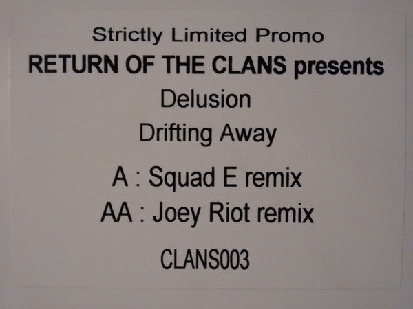 Delusion (4) : Drifting Away (12", W/Lbl, Sti)
