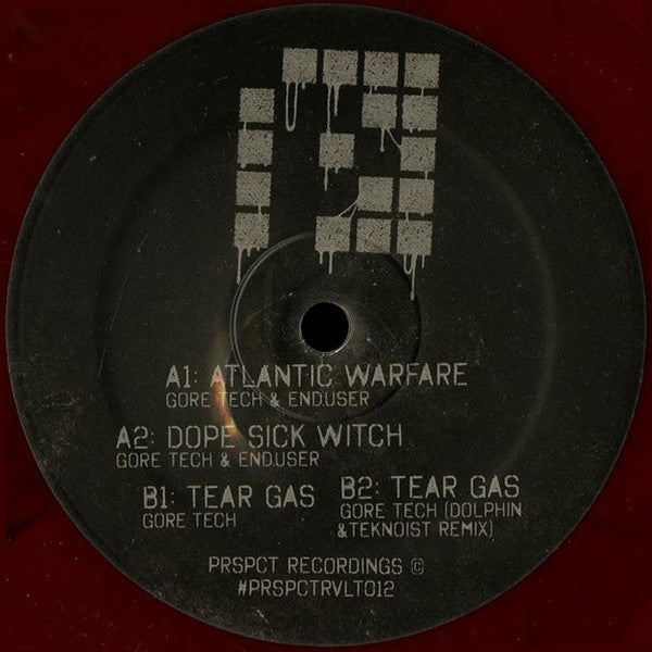 Gore Tech & Enduser : Atlantic Warfare EP (12", EP, Red)