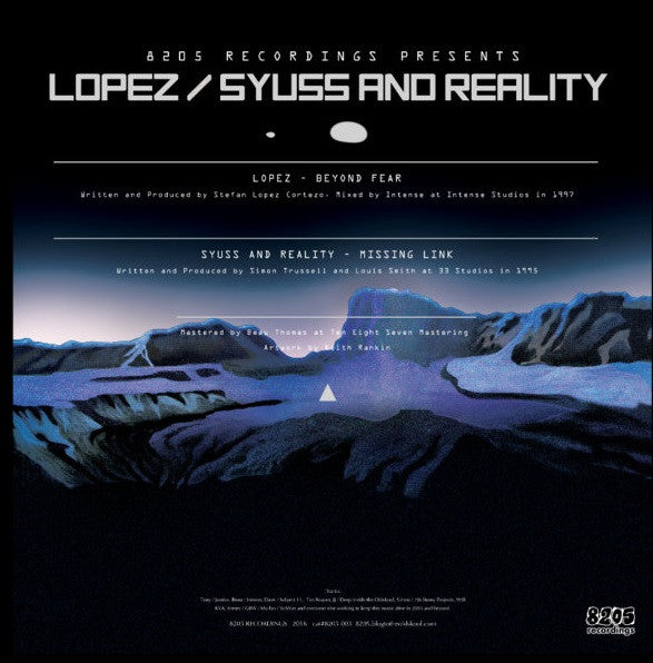Lopez (5) / Sy-Uss And Reality (9) : Beyond Fear / Missing Link (12", EP, Ltd)