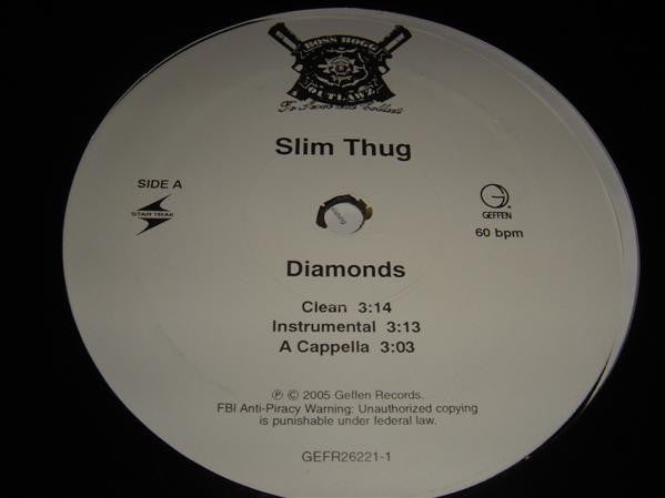 Slim Thug : Diamonds (12")