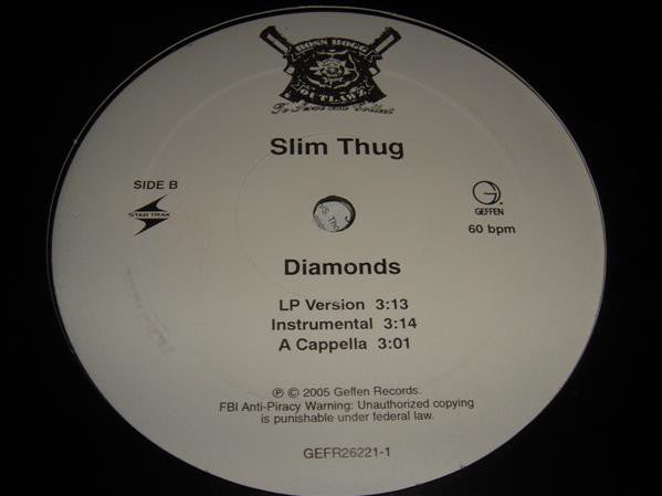 Slim Thug : Diamonds (12")