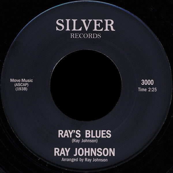 Ray Johnson : Some Funky Blues (7", Single, RE)