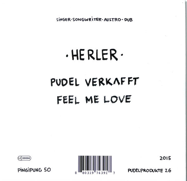 Helmut Erler : Pudel Verkafft (7", Ltd)