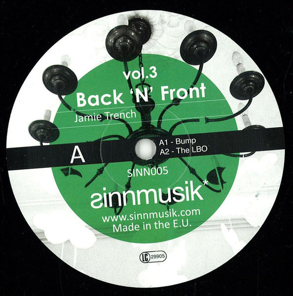 Jamie Trench / Georgi Barrel : Back 'N' Front Vol 3 (12")