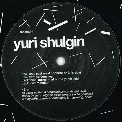 Yuri Shulgin : Modeight (12")