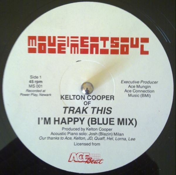 Kelton Cooper : I'm Happy (12")