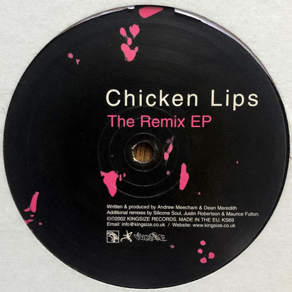 Chicken Lips : The Remix EP (12", EP)