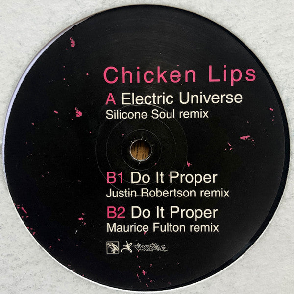 Chicken Lips : The Remix EP (12", EP)