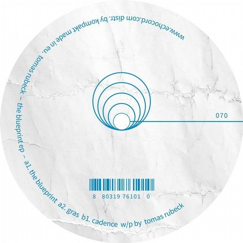 Tomas Rubeck : The Blueprint EP (12", EP)