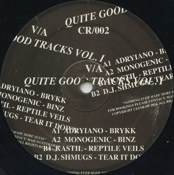 Various : Quite Good Tracks Vol. I (12", EP)