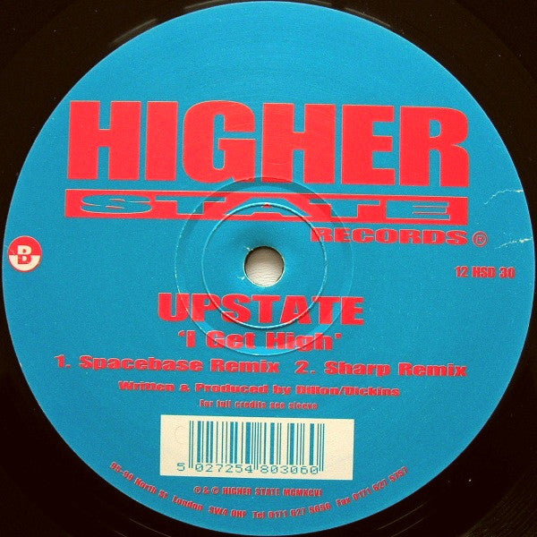 Upstate : I Get High (12")
