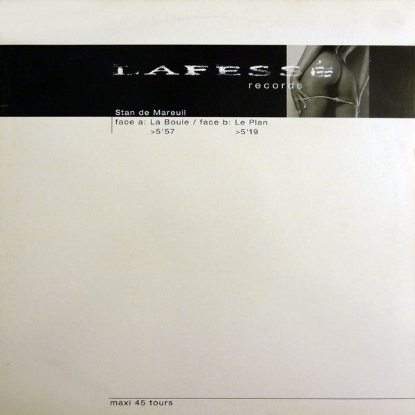 Stan De Mareuil : La Boule / Le Plan (12")