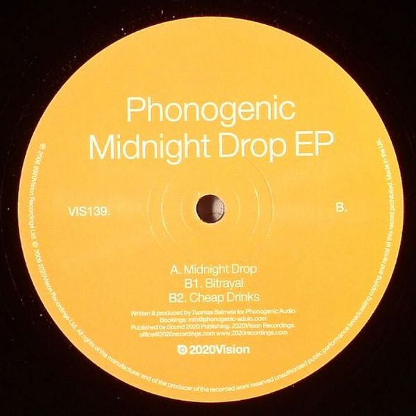 Phonogenic : Midnight Drop EP (12", EP)
