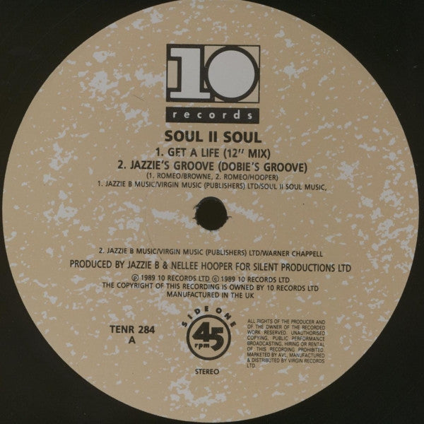 Soul II Soul : Get A Life (12")