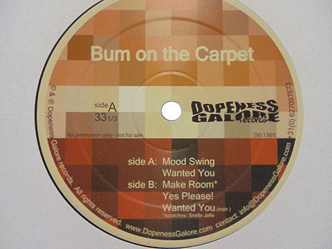 Bum On The Carpet : Mood Swing (12", Promo)