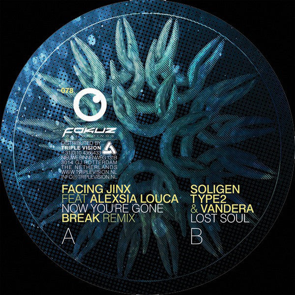 Facing Jinx feat. Alexsia Louca / Soligen, Type 2 & Vandera : Lost Soul EP (12", EP)