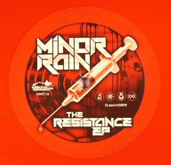 Minor Rain : The Resistance EP (12", EP, Ltd, Red)
